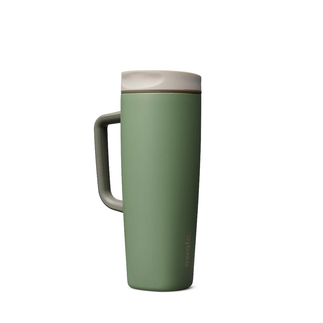 SmoothSip Slider with Handle - Green House - 24oz