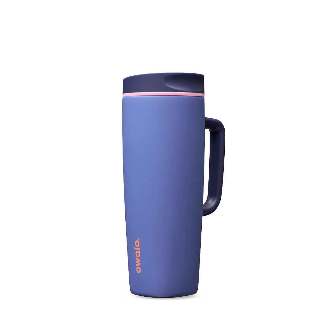 SmoothSip Slider with Handle - Blue Jay - 24oz