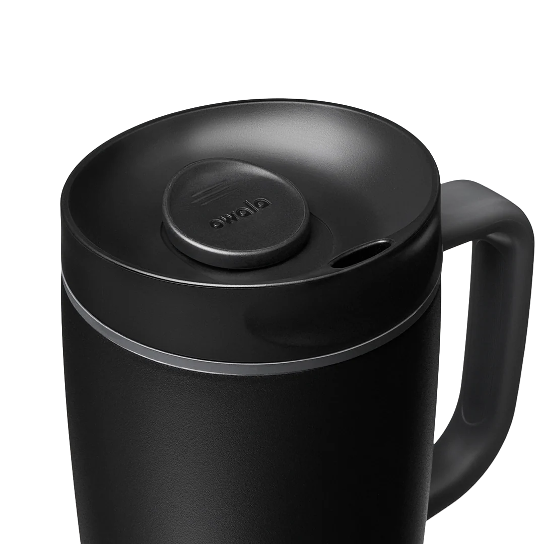 SmoothSip Slider with Handle - Very, Very Dark - 12oz - Image 3