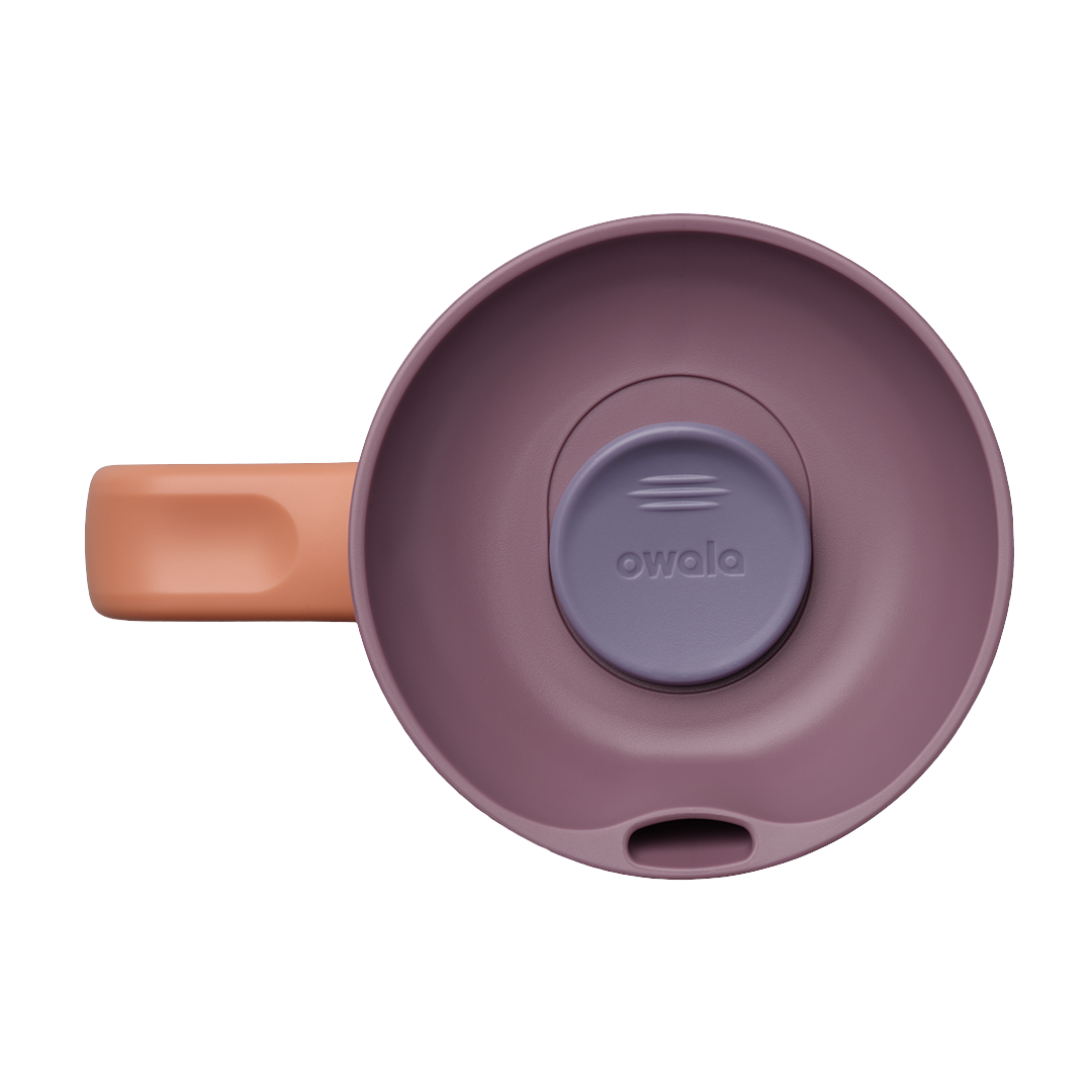 SmoothSip Slider with Handle - Terracotta Sunset - 12oz - Image 2