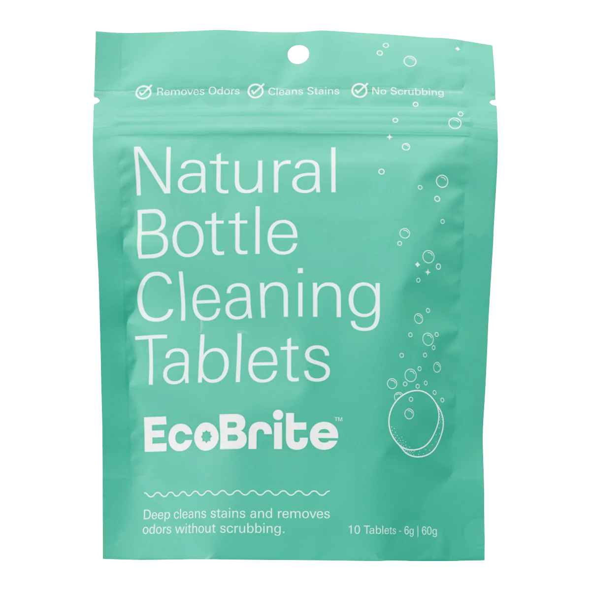 Bottle Cleaning Tablets - EcoBrite - 10 Pack