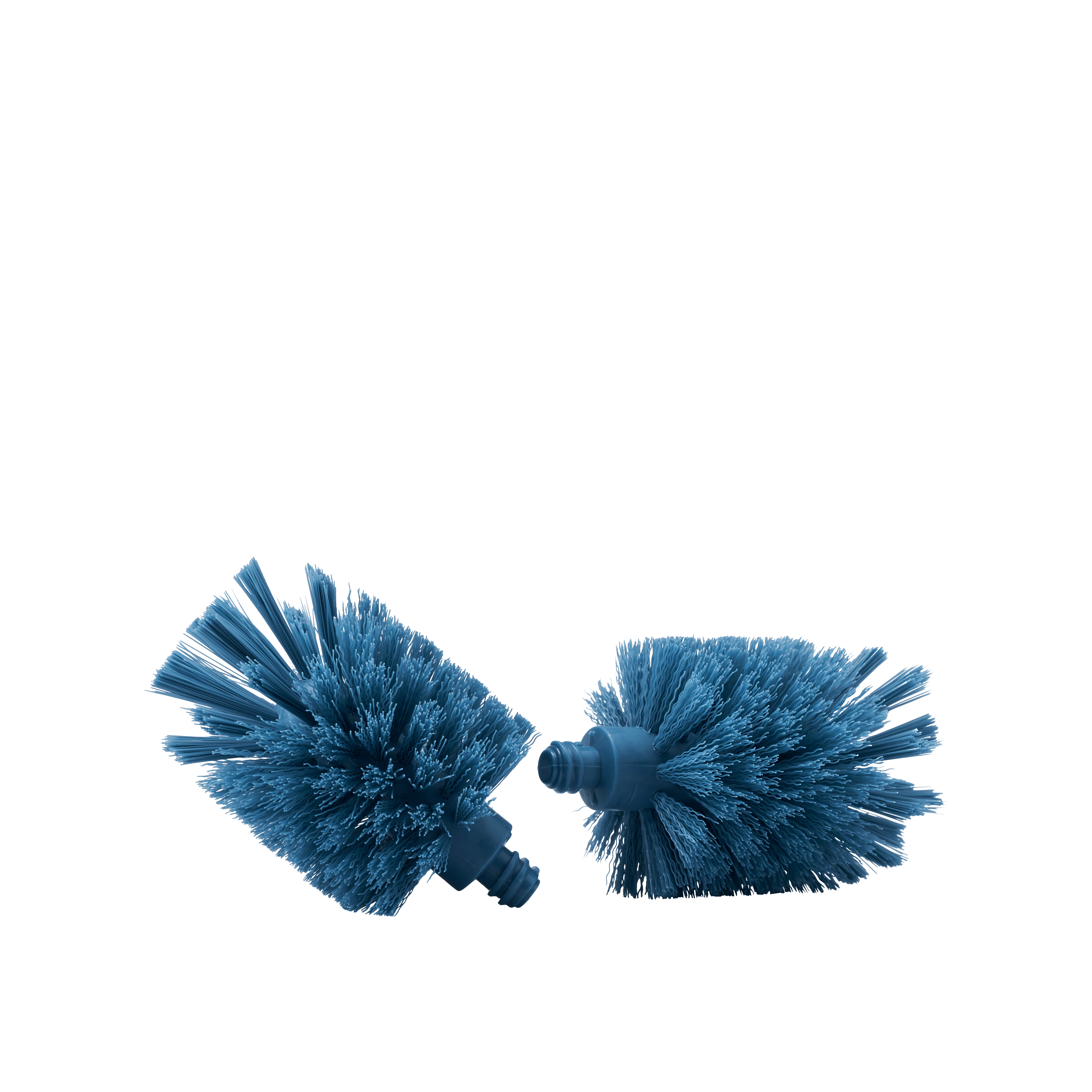 2-in-1 Bottle Brush - Replacement Brush Heads - Blue