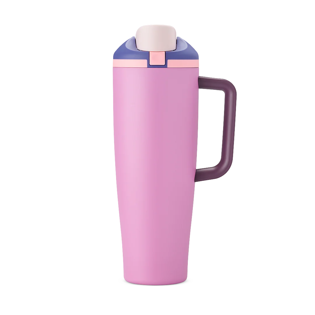 FreeSip Tumbler - Pretty in Purple - 40oz