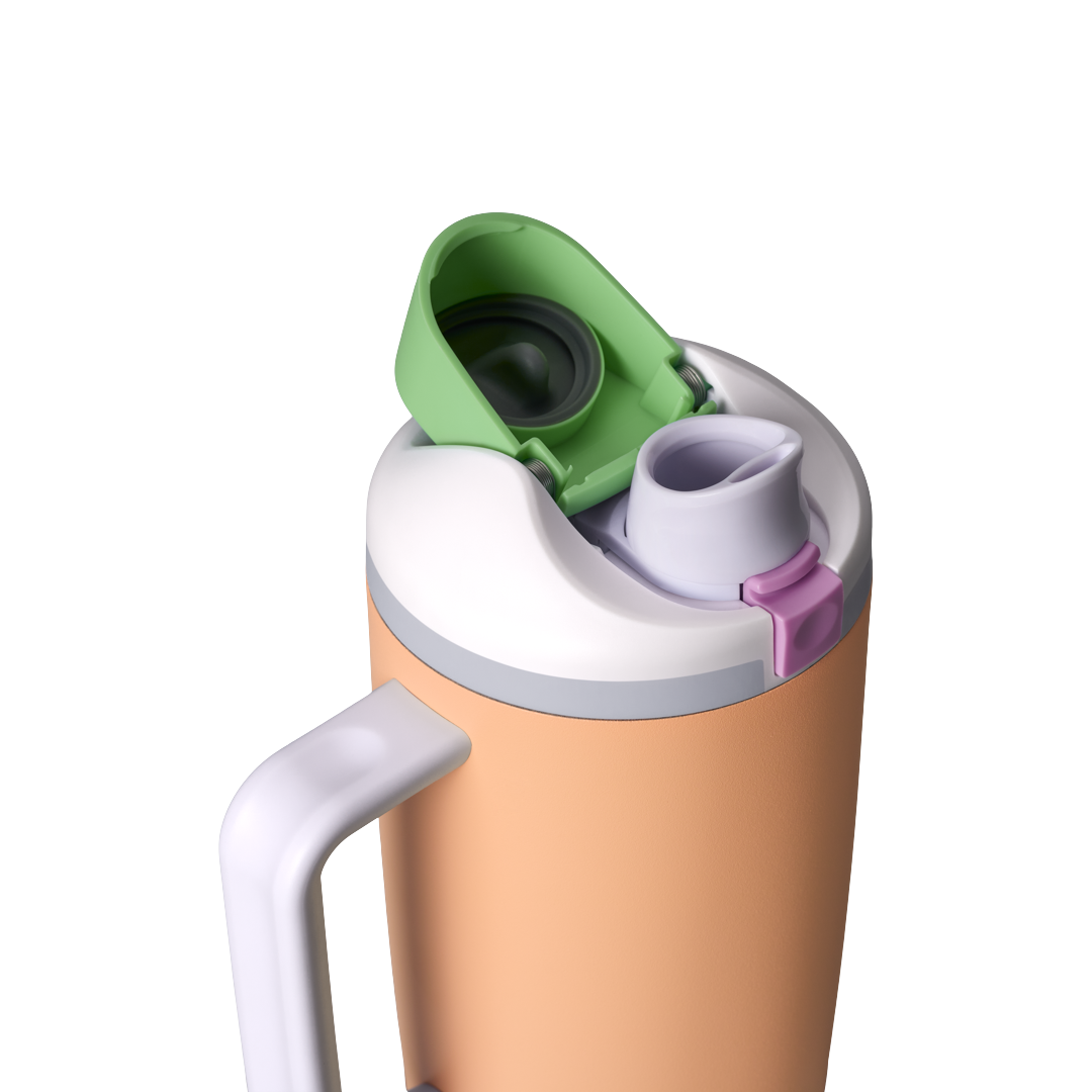 FreeSip Tumbler - Peachy Keen - 40oz - Image 3