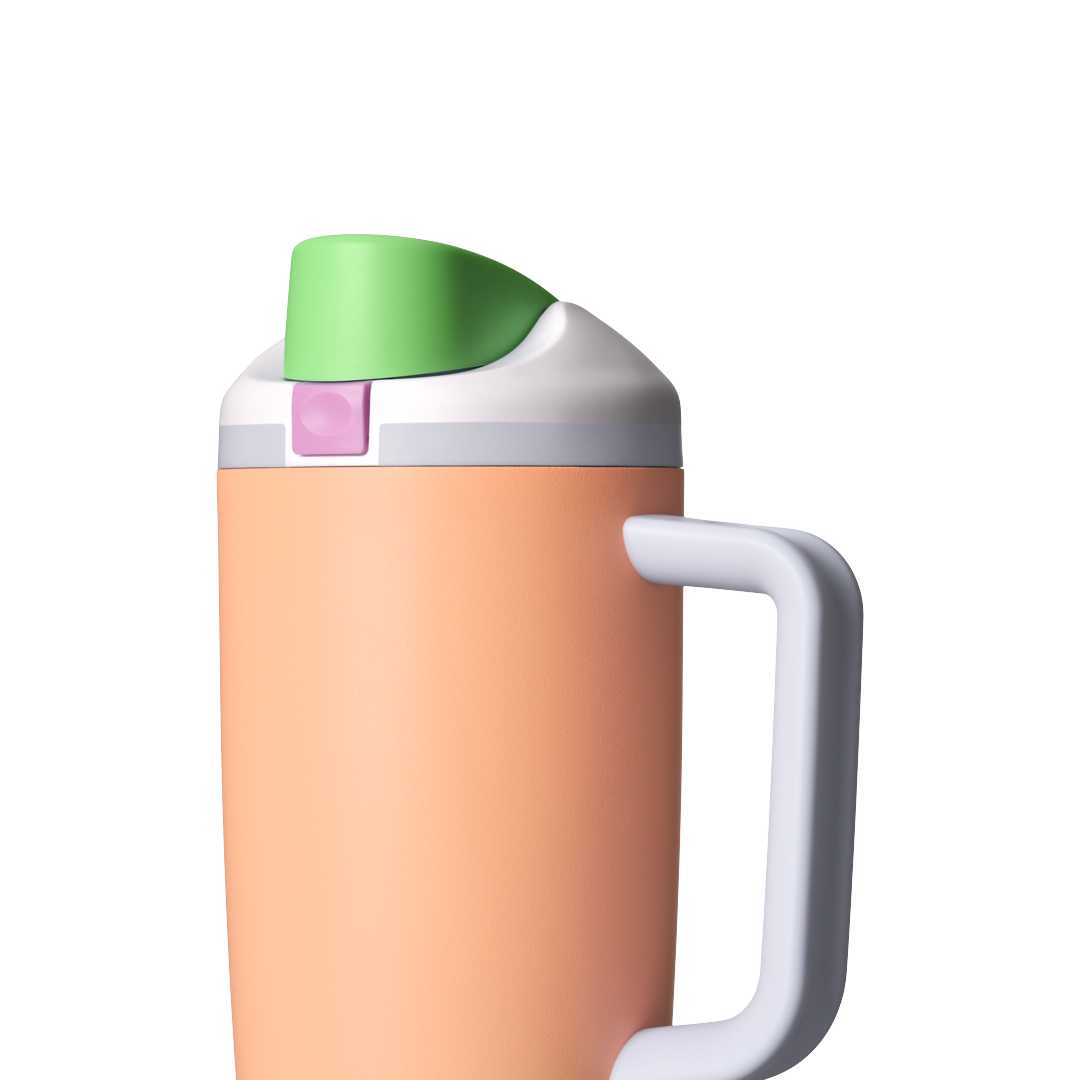 FreeSip Tumbler - Peachy Keen - 40oz - Image 5