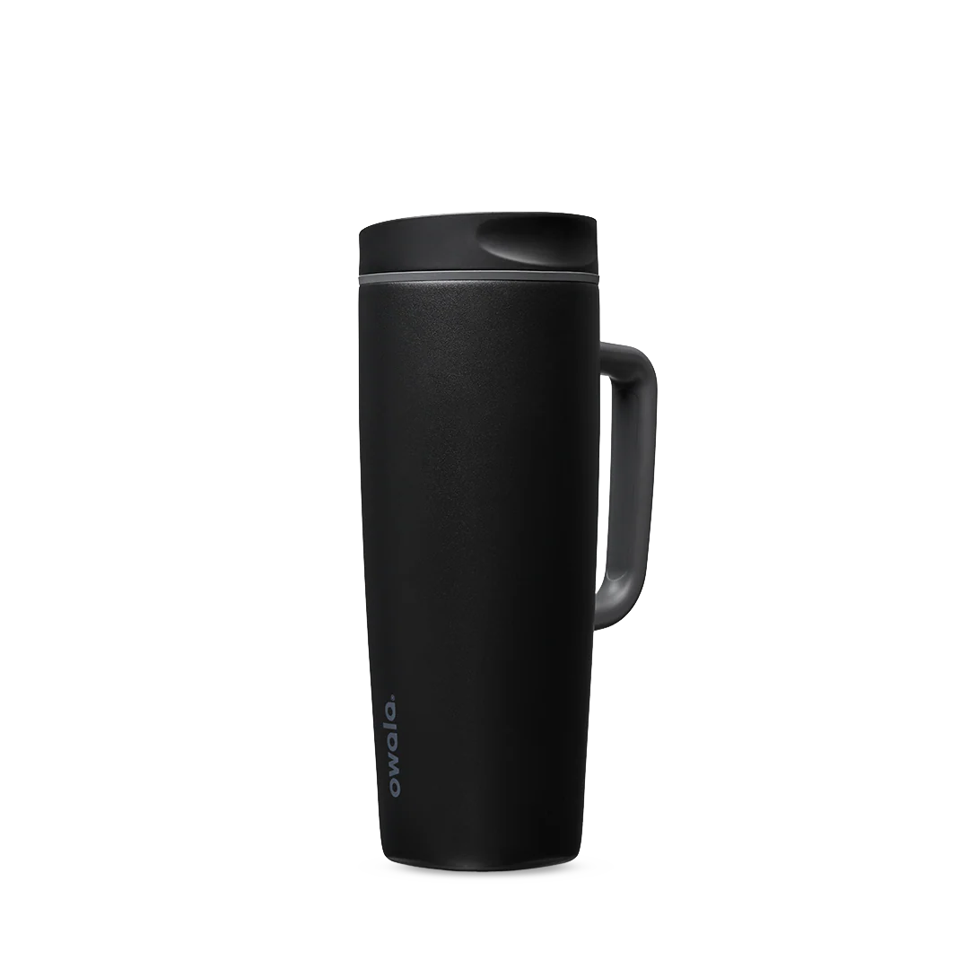 SmoothSip Slider with Handle - Very, Very Dark - 24oz