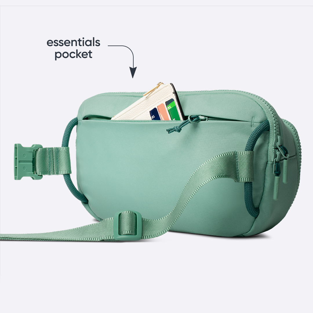 The All-Day Crossbody - Smooth Weave - Sea Glass - Image 4