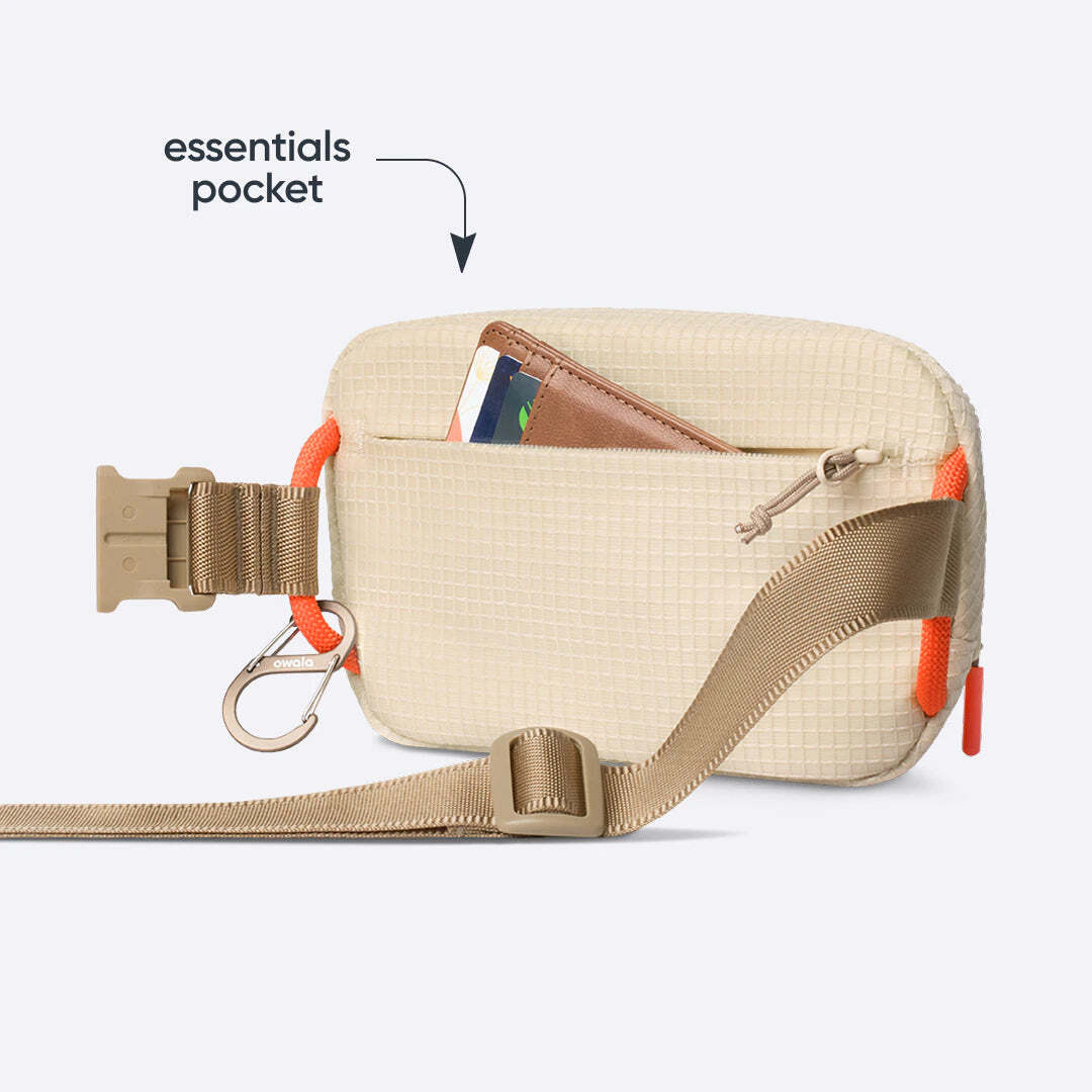 The Daily Crossbody - Ripstop - Oat Latte - Image 4