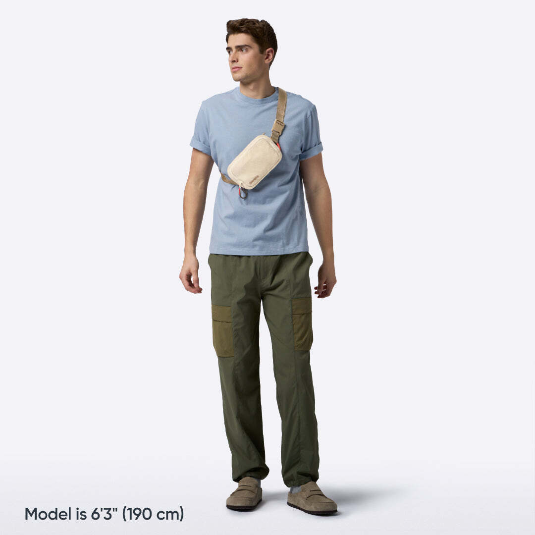 The Daily Crossbody - Ripstop - Oat Latte - Image 8